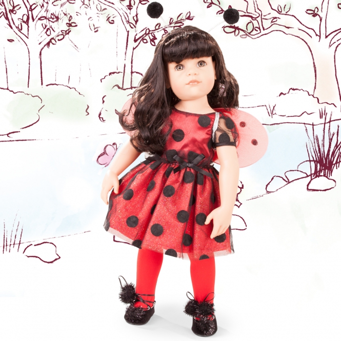 Hannah ladybug 50 cm Götz