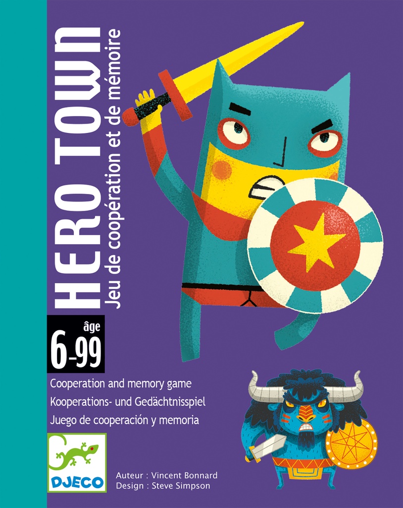 Jeux de cartes  Hero Town Djeco