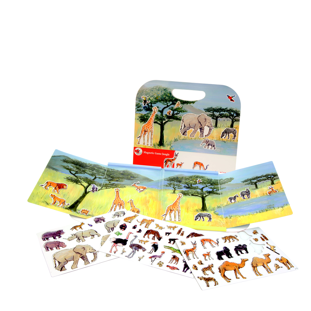 Jeu Magnetique Jungle (25 X 24 X 1 cm)