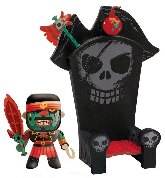 Kyle & Ze throne  (Arty Toys - Pirates Djeco)
