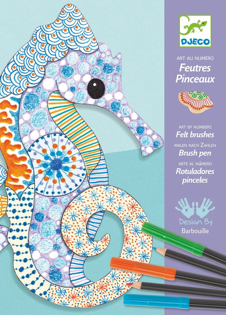 Dessin et coloriage L'art du motif  Djeco