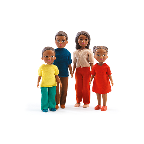 Maisons de poupées La famille de Milo & Lila Djeco