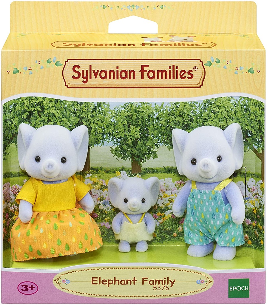 La famille éléphant (Sylvanian Families)