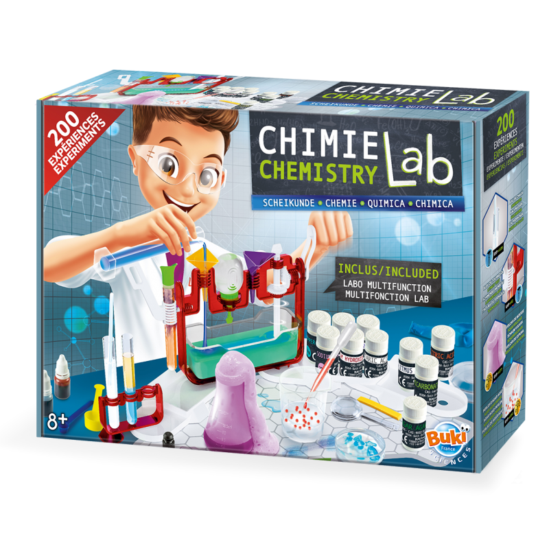 Lab chimie 200 expériences