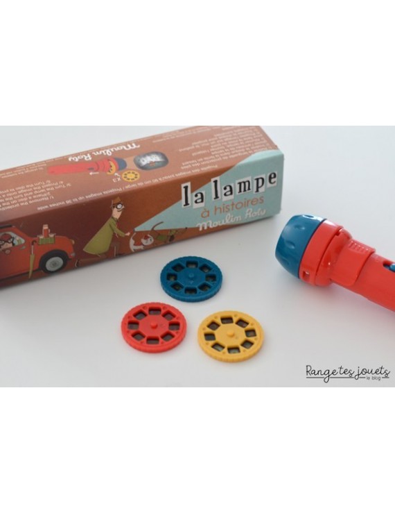 Lampe à histoires espion Les petites merveilles Moulin roty