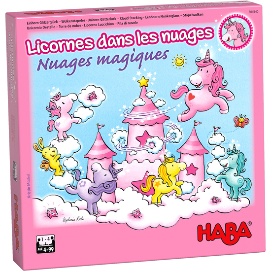 Licornes dans les nuages - Nuages magiques (Jeu Haba)