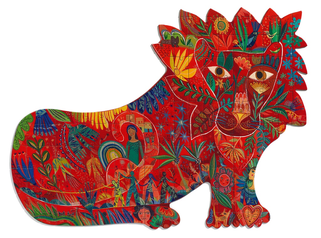 Puzz'Art Lion - 150 pcs - FSC MIX Djeco