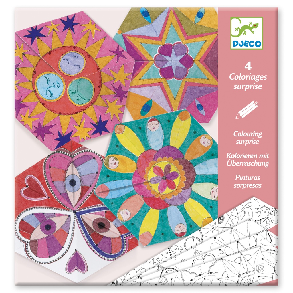 Coloriages surprises Mandalas constellations Djeco