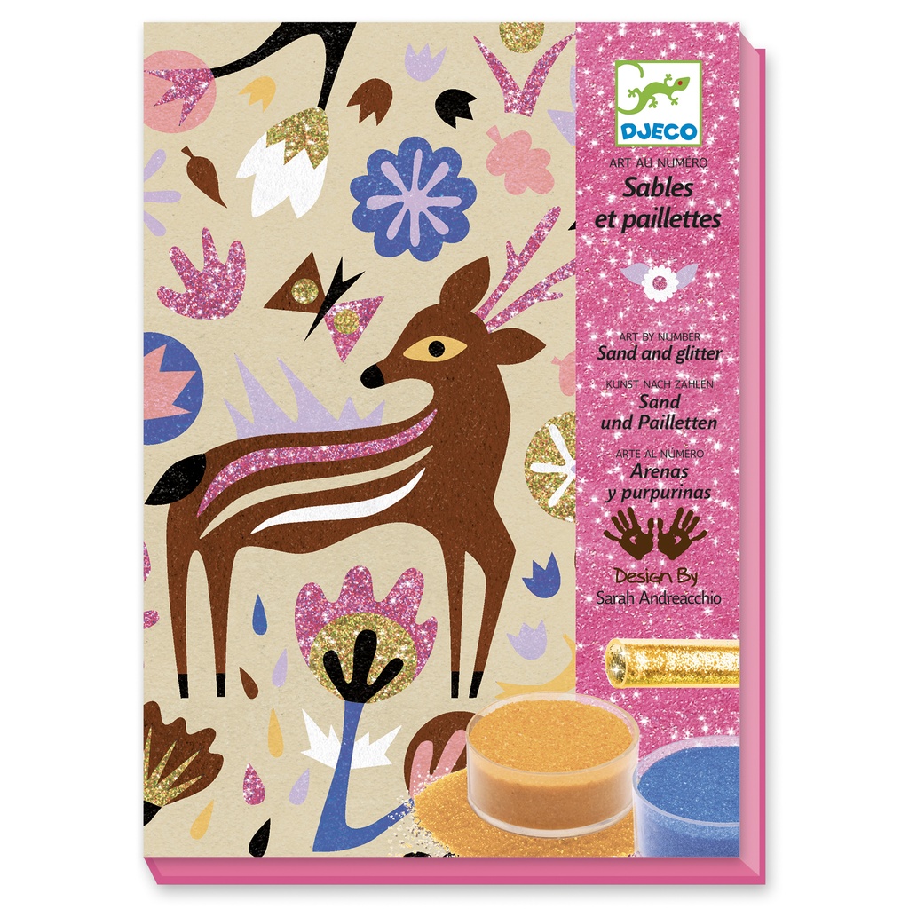Sables colorés Merveilles des bois  Djeco
