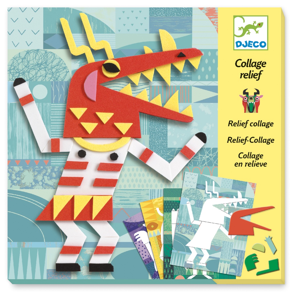Collages Monsters gallery Djeco
