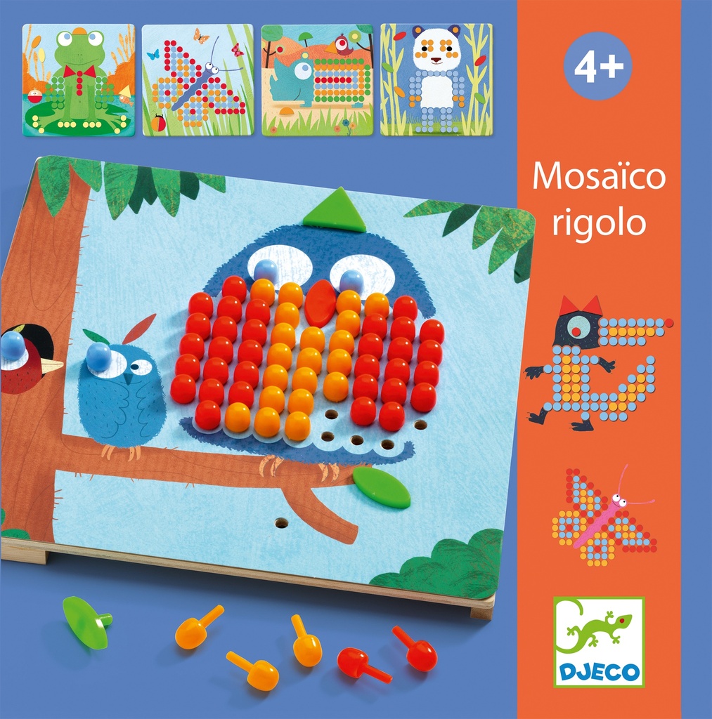 Jeux éducatifs Mosaïco rigolo Djeco