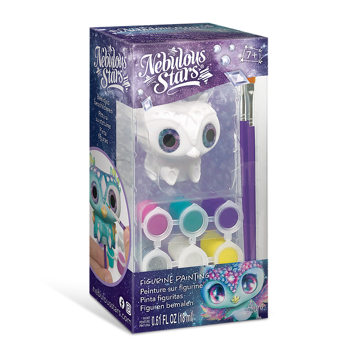 Peinture sur figurine Aura Nebulous star