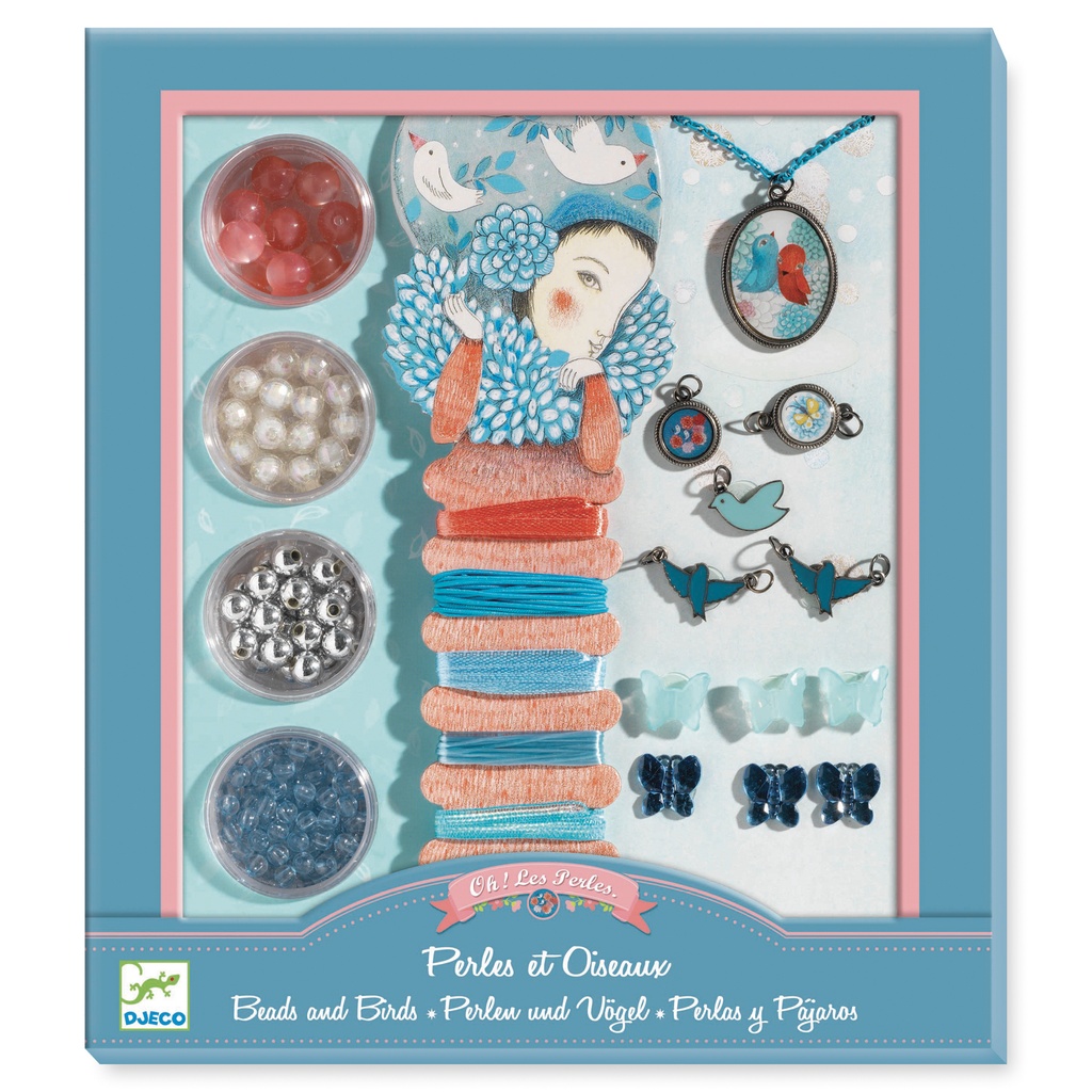 Perles et bijoux Perles et oiseaux Djeco
