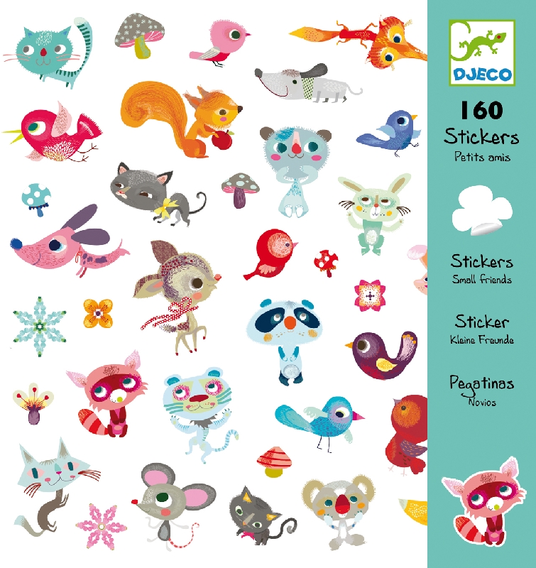 Stickers Petits amis Djeco