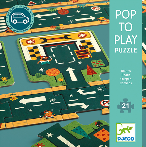 Pop to play Routes Djeco
