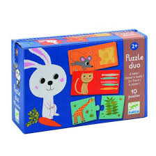 Puzzle duo à table ! (Puzzles Duo-Trio Djeco)