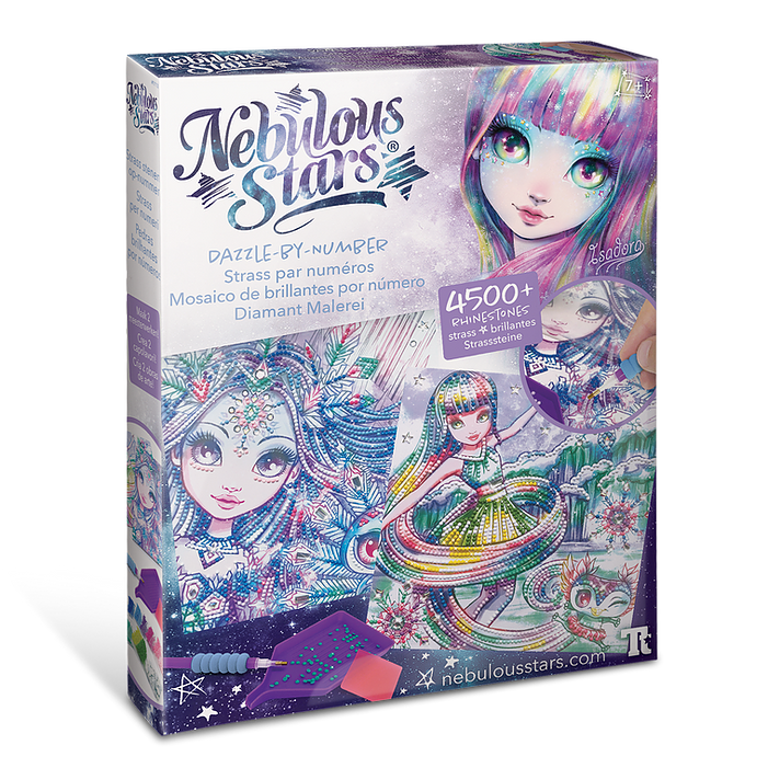 Strass par numéro Isadora & Iceana Nebulous star