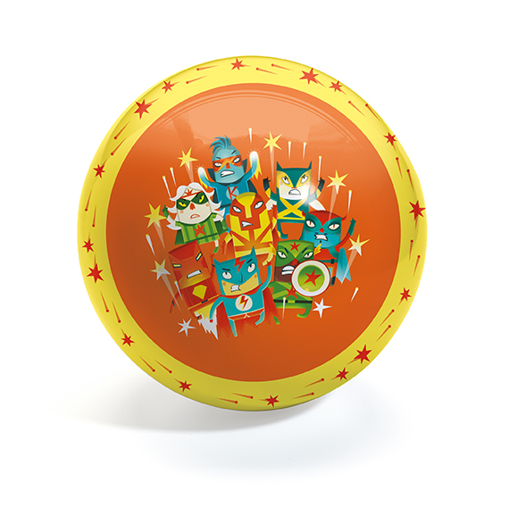 Ballons Super Heroes Ball Ø22 cm Djeco