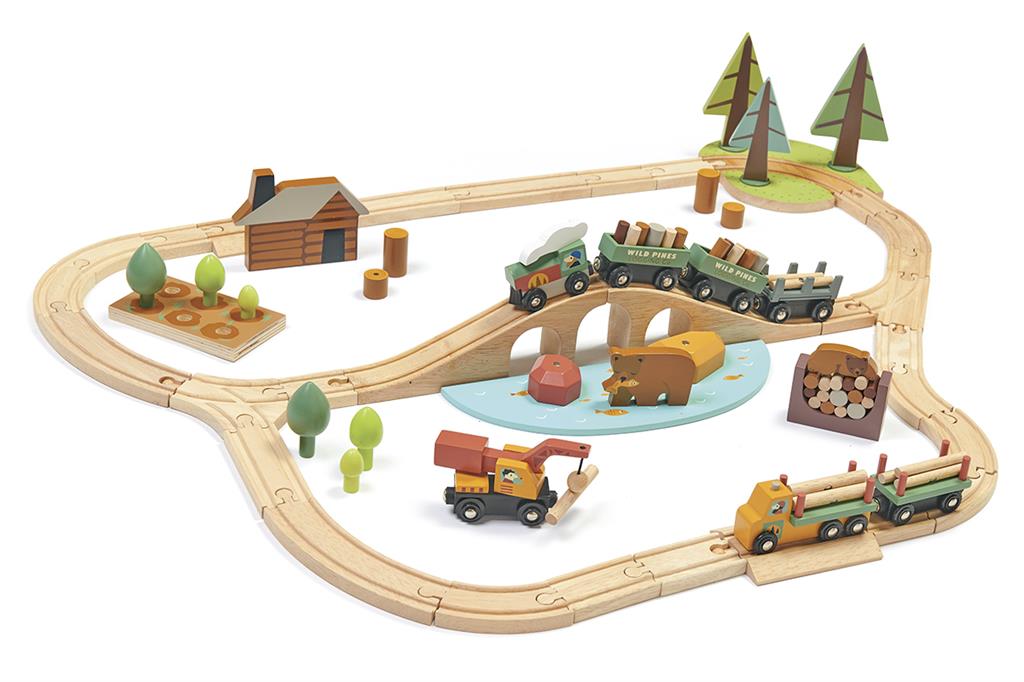 Tender leaf Set de train Pins sauvages