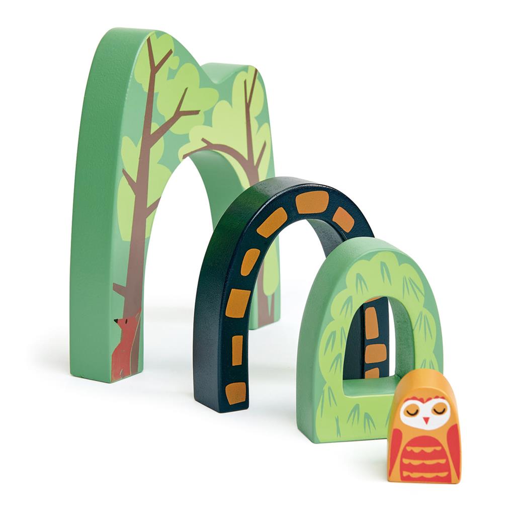 Tender leaf Tunnels forestiers