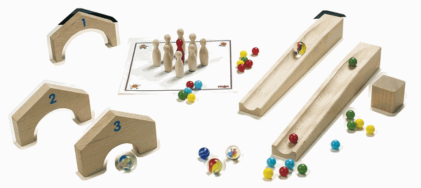 Toboggan à billes - Set complémentaire - Jeux pour le toboggan à billes