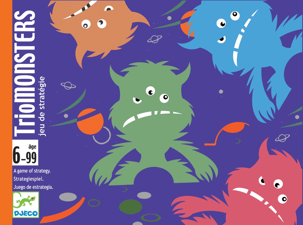 TrioMonsters (Jeux De Cartes Djeco)