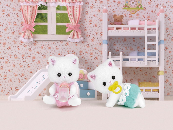 Les jumeaux chat persan (Sylvanian Families)