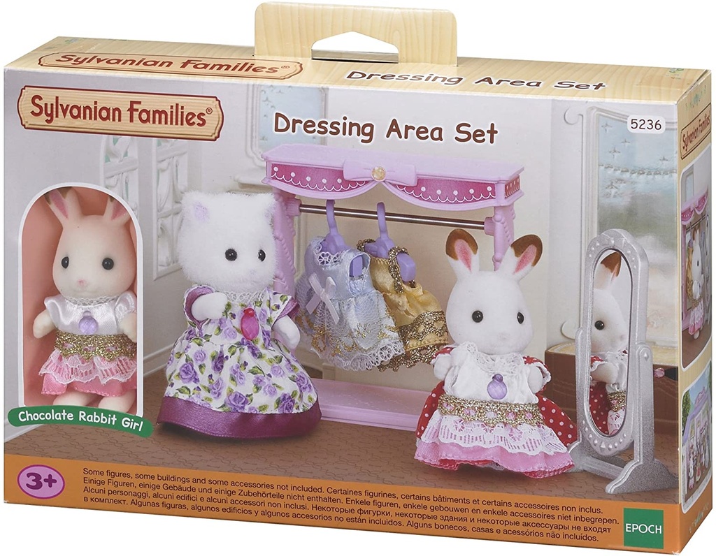 Le dressing et figurine (Sylvanian Families)
