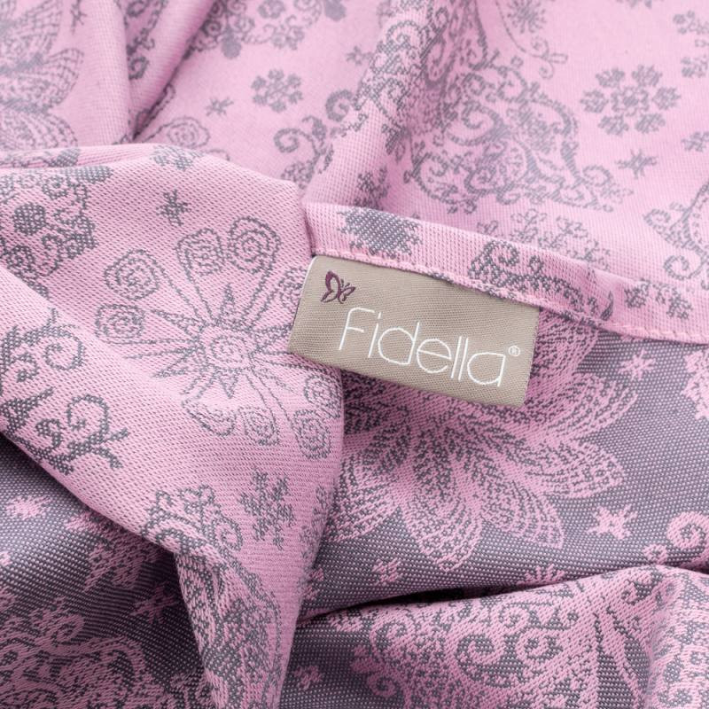 écharpe anneau papillons violet Fidella