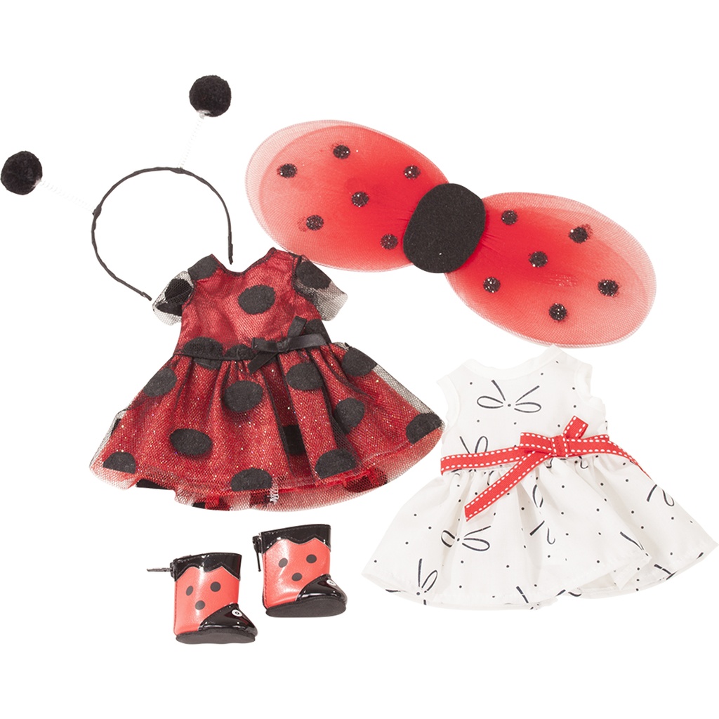Ensemble Ladybug 27 cm 6 pièces