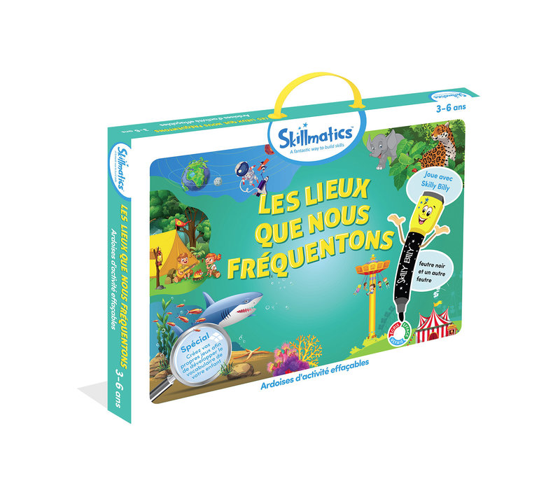 Les lieux que nous fréquentons Skillmatics