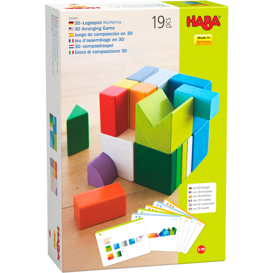 Jeu d’assemblage en 3D Cubes Mix