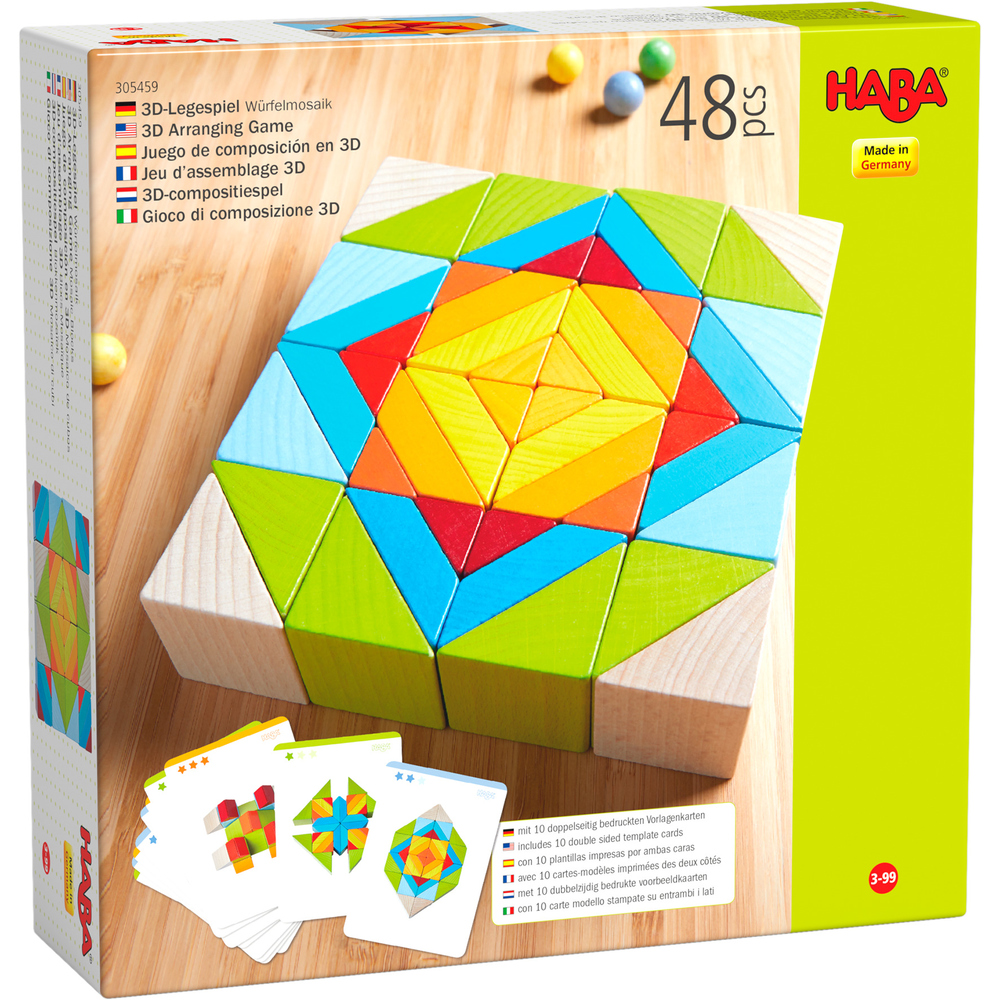 Jeu d’assemblage 3D Mosaïque de cubes
