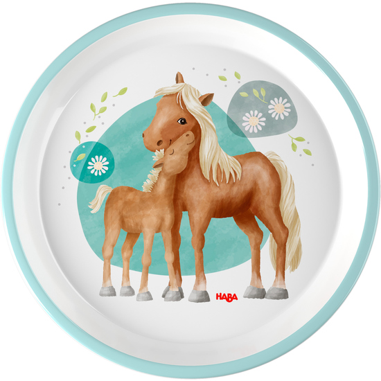 Assiette Chevaux
