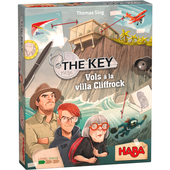 Jeu - The Key - Vols à la villa Cliffrock