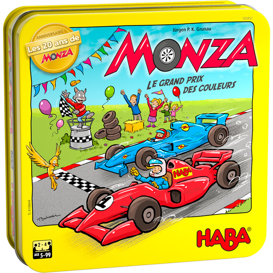 Jeu - Monza - 20ème anniversaire - Le grand prix des couleurs