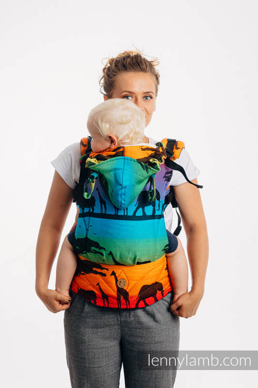 LennyPreschool Carrier, Rainbow safari