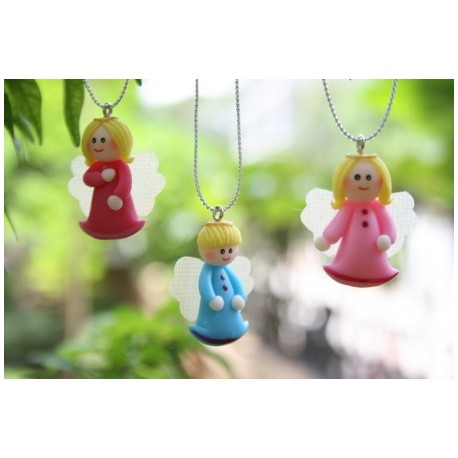 Anges en argile par 3