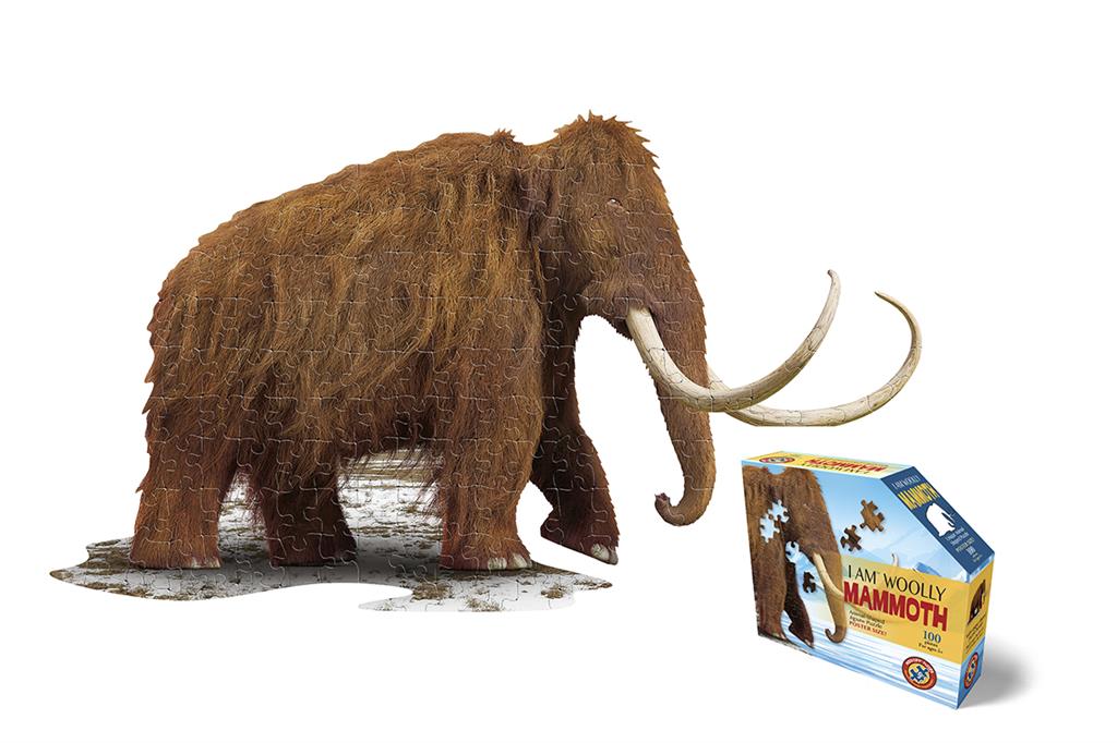 I am puzzle Mammouth laineux 100 pc - 6+ (Madd capp)