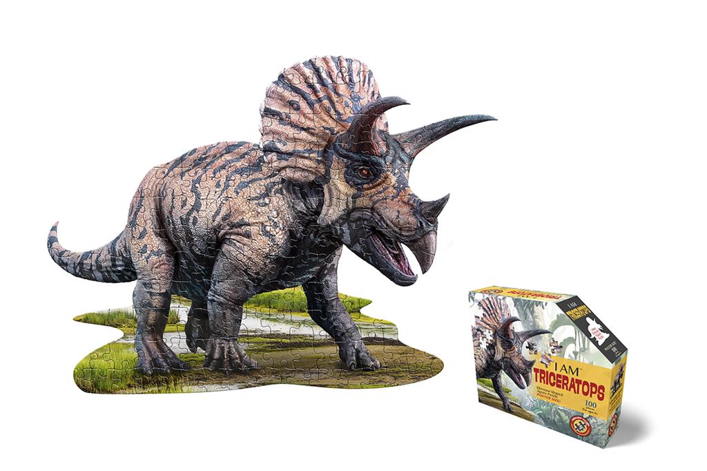 I am puzzle Triceratops 100 pc - 5+