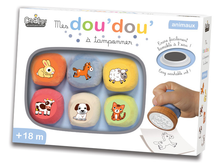 Coffret tampons animaux Crealign