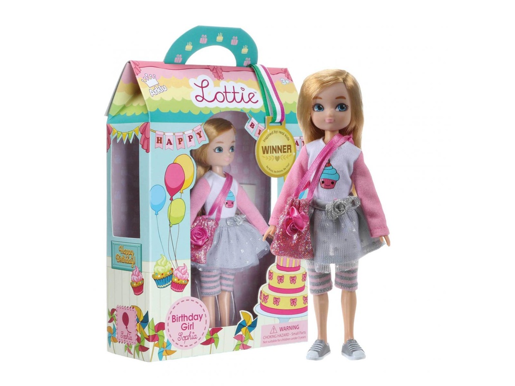 Birthday Girl – poupée (Lottie)