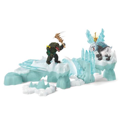 Attaque De La Forteresse De Glace (Eldrador Schleich)