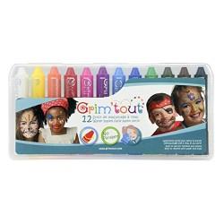 Grimstick - 12 pièces - classique & arc-en-ciel Grim'tout