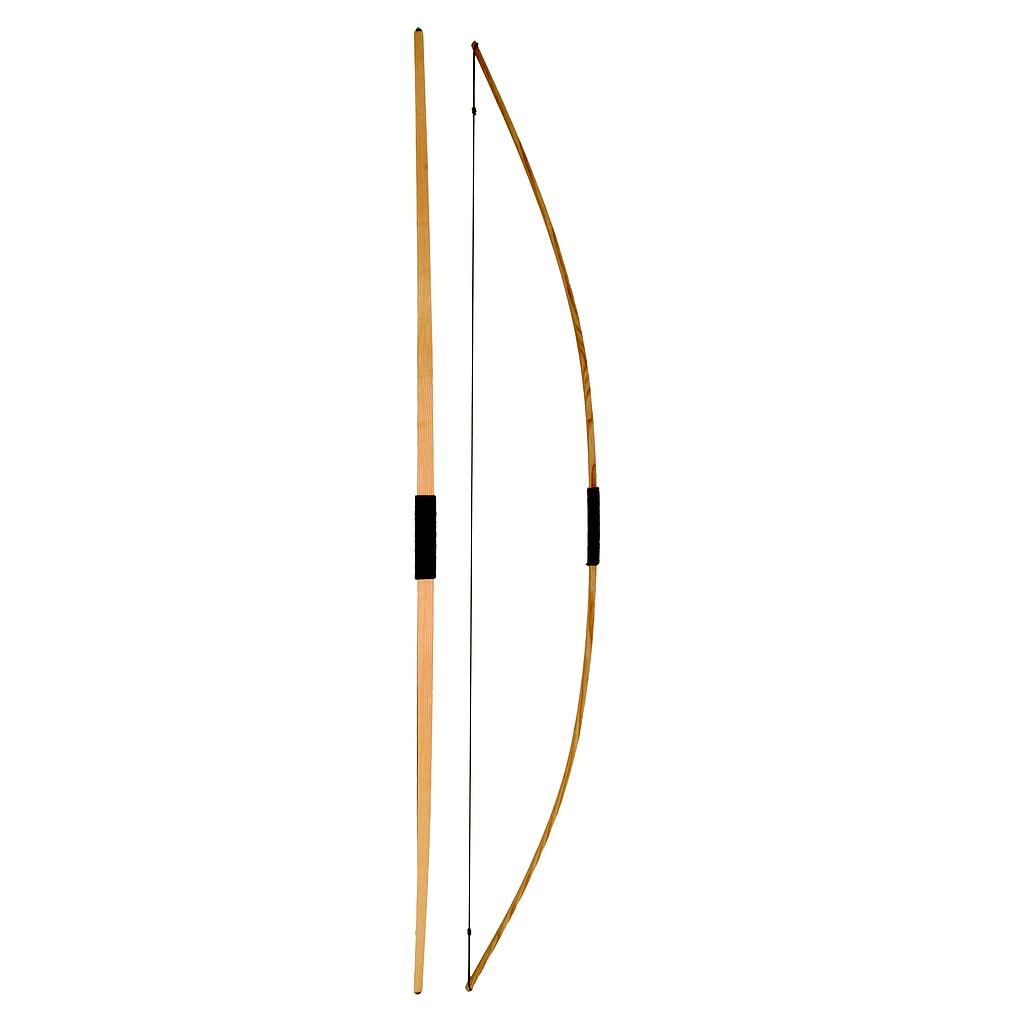 Arc long, en bois de frêne (équipement sportif) VAH