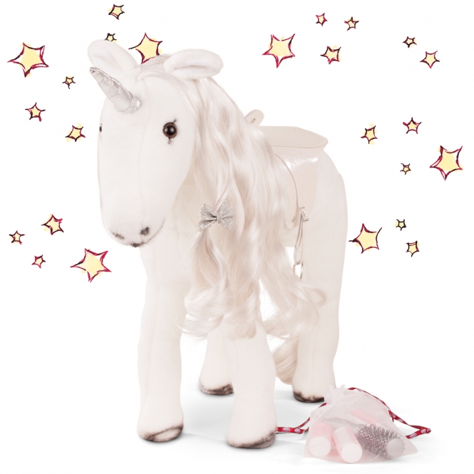 Licorne à coiffer 52 cm (Götz)