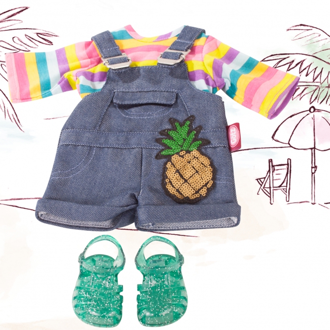 Combinaison Tropical (tenue Götz, pour poupée 50 cm)