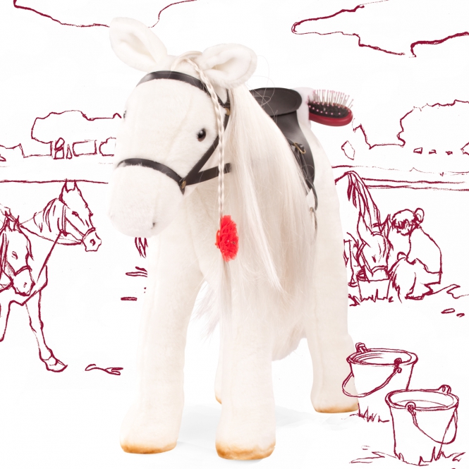 Cheval à coiffer Lipizzan, 52 cm (Götz)