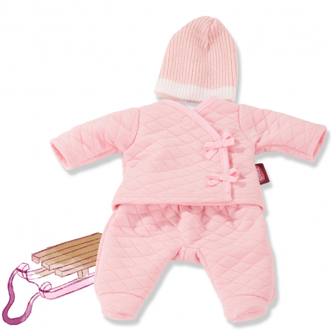 Combinaison bébé Just Pink 42 cm (tenue Götz pour poupon 42 cm)