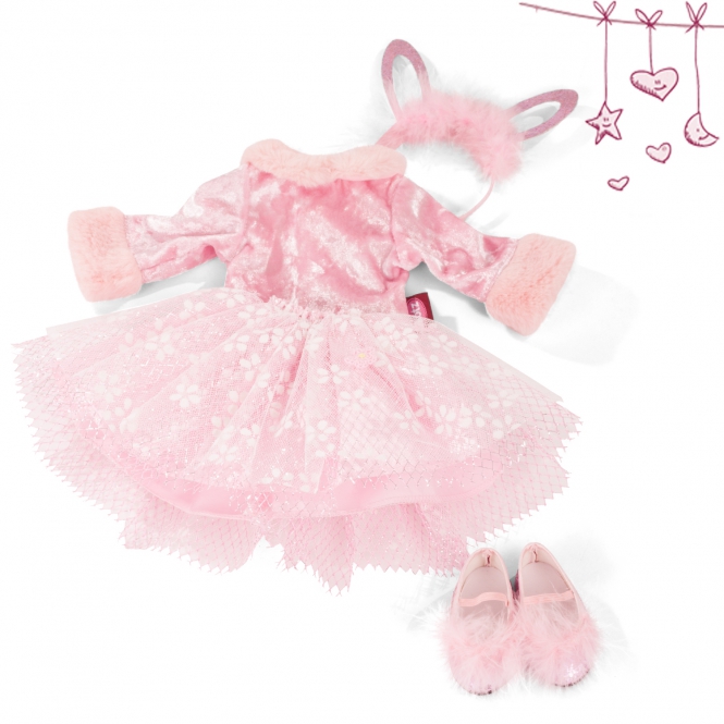 Ensemble Lapine, 50 cm (tenue götz pour poupée 50cm)